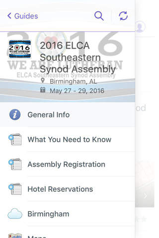 ELCA Organizations & Events screenshot 4