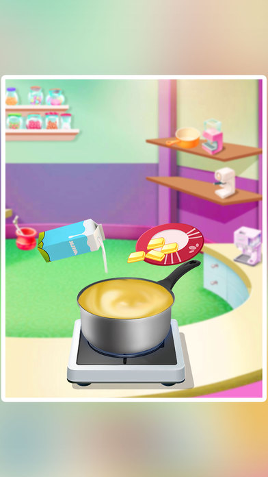 Ice cream maker - cooking game for kids screenshot 3