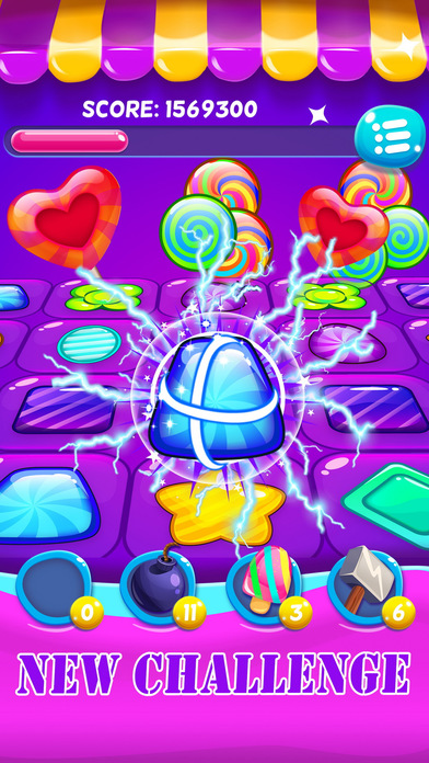 Candy sweet pop : magic match 3 new free matching screenshot 2