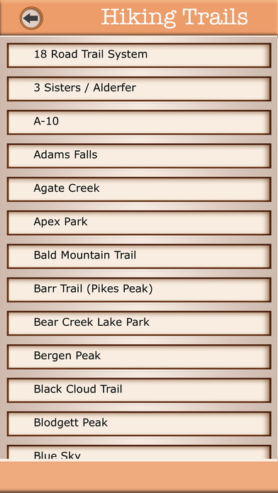 Colorado Campgrounds & Hiking Trails Guide screenshot 3