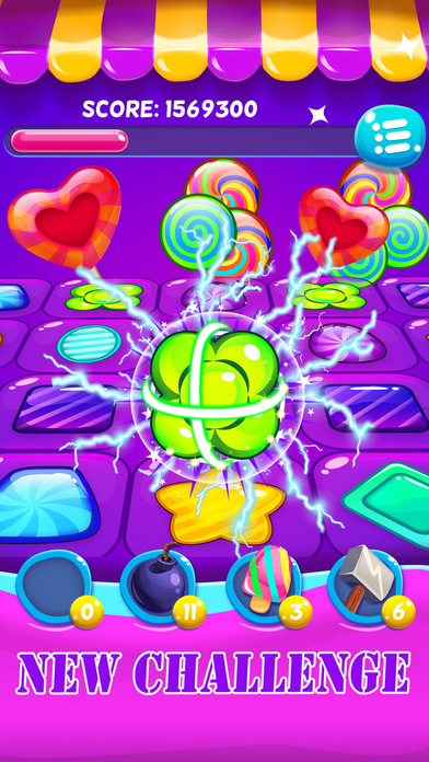Jelly gems matching games screenshot 2