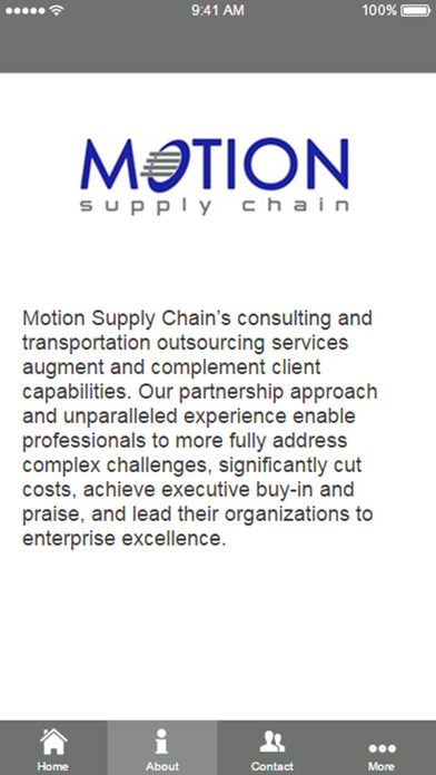 Motion Supply Chain screenshot 2