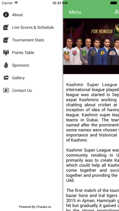 Kashmir Super League - KSL screenshot 2
