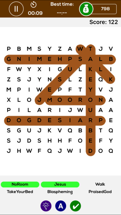Bible Word Search Puzzle - Mega words search quest screenshot 4