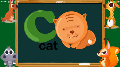 Learning English A To Z Animal Kids Games screenshot 3