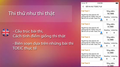 On Luyen Thi TOEIC®, Test screenshot 3