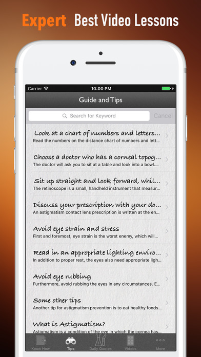 Astigmatism Guide-Prevention and Management screenshot 3