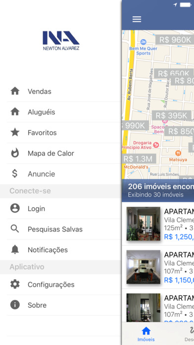 Imobiliária Newton Alvarez screenshot 2