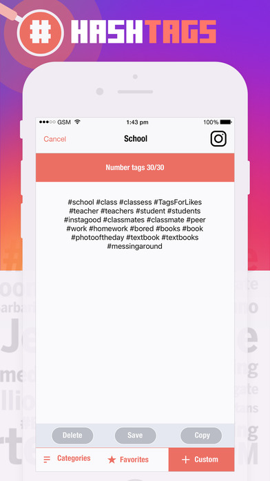 Get Likes - Insta tags ! screenshot 2