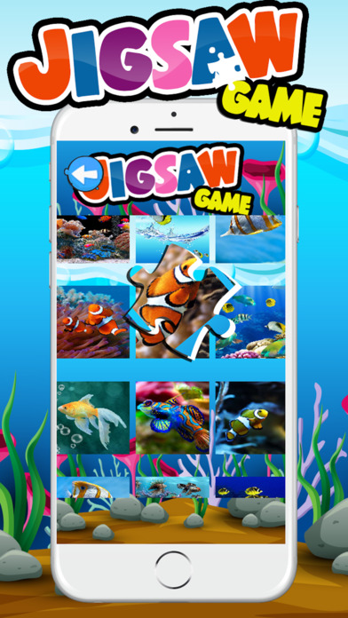 Jigsaws Ocean - Animals for Kids And Preschool screenshot 2