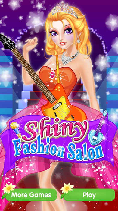 Shiny Fashion Salon - Makeover Girl & Kid games screenshot 3