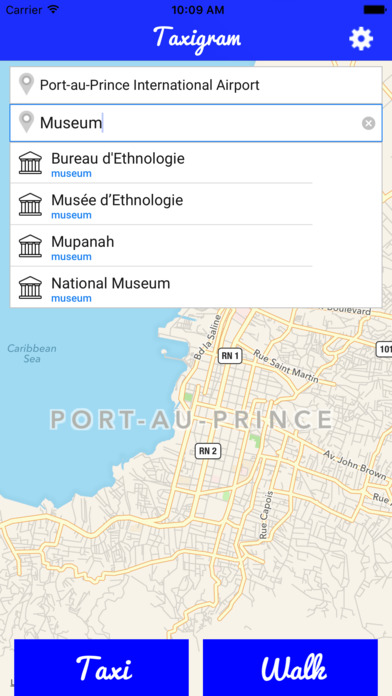 Port au Prince Taxigram screenshot 2