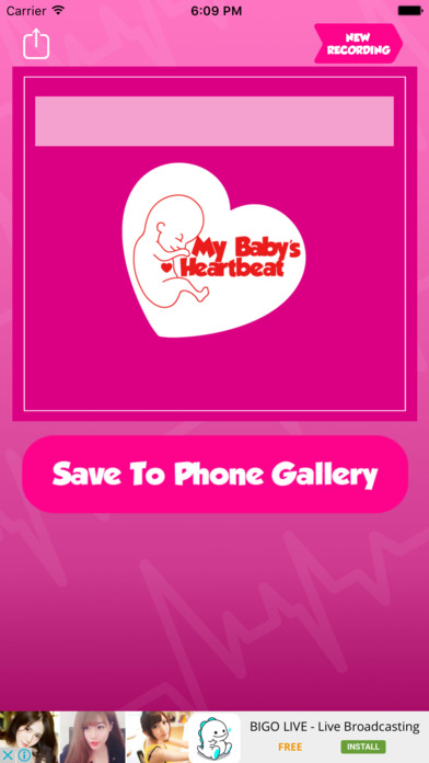 My Baby's heartbeat - Prenatal Listener screenshot 3