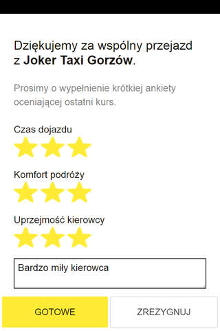 Joker Taxi Gorzów screenshot 4