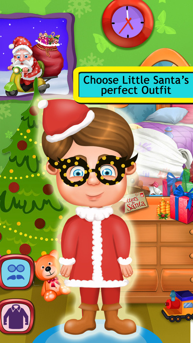 Little Big Santa - Christmas Dress Up Kids Game screenshot 3