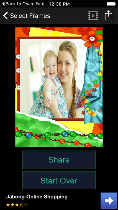 Little Cute Baby Picture Frames Edit Photo Collage screenshot 4
