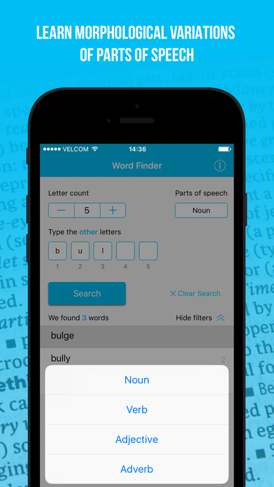 WordFinder - Your Personal Crossword Hacker screenshot 4