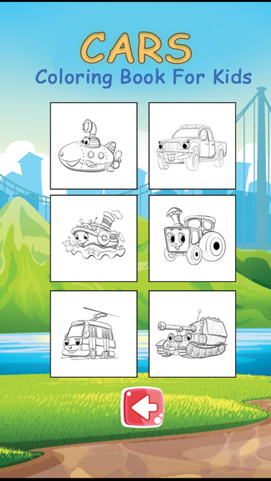 Cars , Coloring book for kids screenshot 3