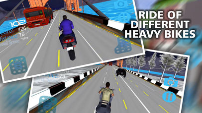 Crazy Motor Bike City Rider 3D screenshot 2