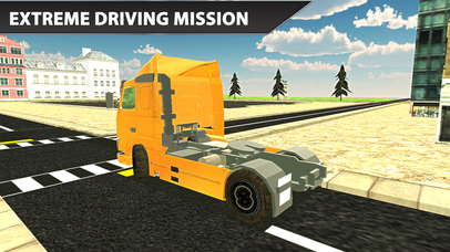 Heavy Truck Parking- Lorry Driving Trucker Game screenshot 3