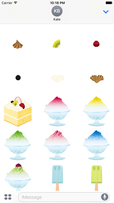 Confectionery stickers screenshot 3