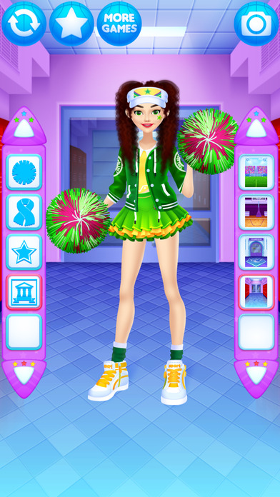 Cheerleader Dress Up - games for girls screenshot 4