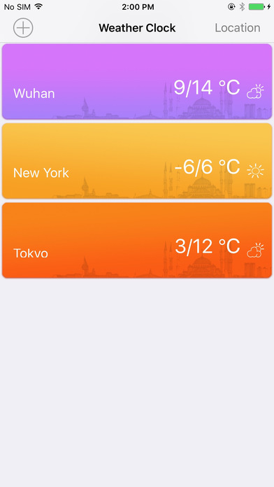 Weather Clock Pro - View Global Weather Forecast screenshot 2