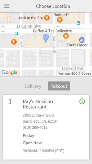 Ray's Mexican Restaurant screenshot 2