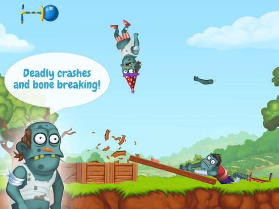 Screenshots of Zombie's Got a Pogo for iPad