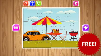 Sport Car Jigsaw Puzzle Free For Kids and Adults screenshot 2