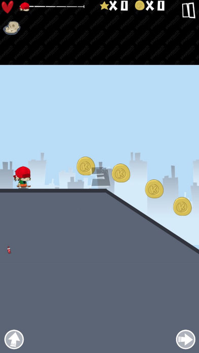 红帽滑板小子 － 特技滑板少年 screenshot 3