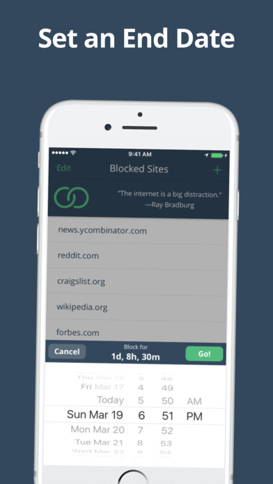 Liberate - Website Blocker screenshot 2