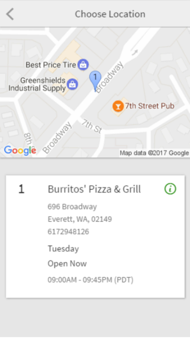 Burritos Pizza & Grill screenshot 2