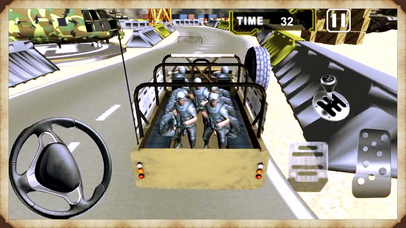 Army Jeep Parking Duty - 3D Mission Pro screenshot 3