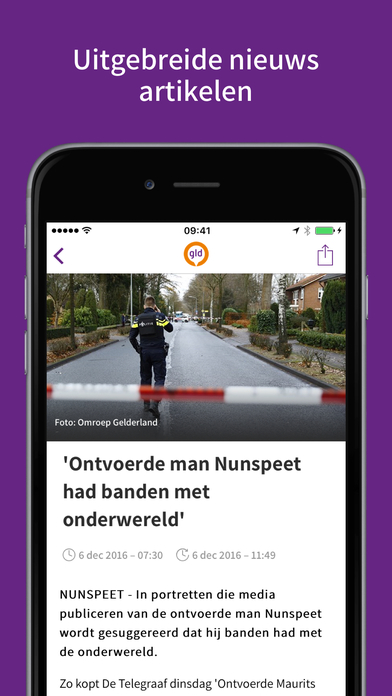 Omroep Gelderland screenshot 2