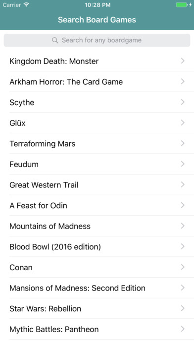 Quick Board Game Search screenshot 2