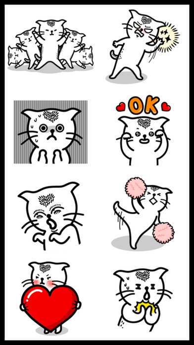 Funny Cat Sticker Pack screenshot 4