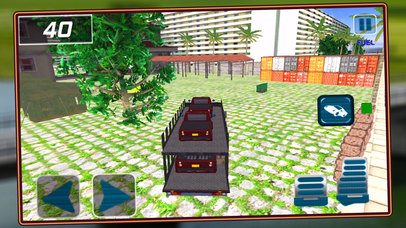 Army Flying Cargo Truck Stunt Game - Pro screenshot 4