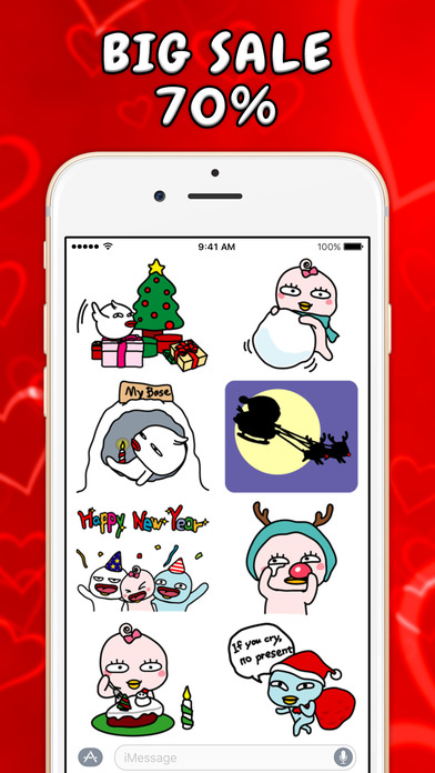Winter Emoji Stickers screenshot 4