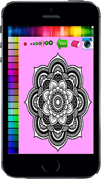 flower coloring book for kids and adult screenshot 3