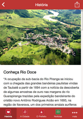 Prefeitura de Rio Doce screenshot 2