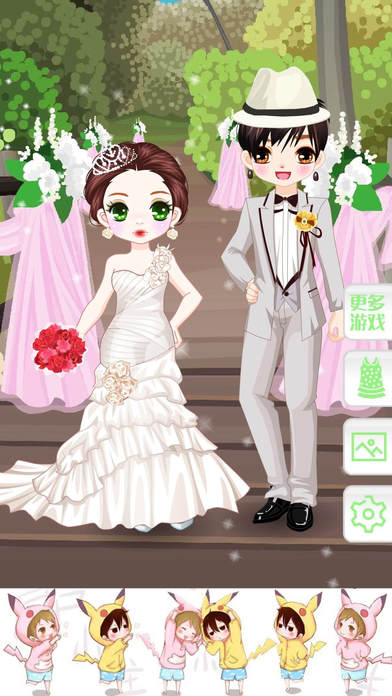 公主 新娘的婚礼 - 女生游戏大全 screenshot 3