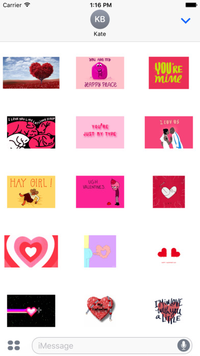 Animated Valentine's Stickers screenshot 3
