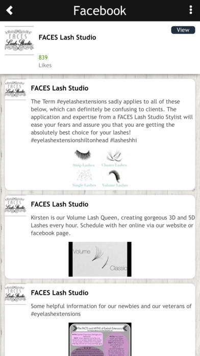 FACES Lash Studio screenshot 3