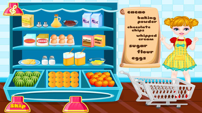 Anna Cooking Frozen Cake Chocolate maker Games screenshot 2
