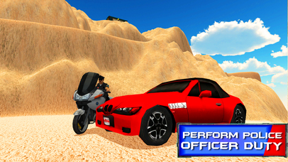 Hill Police Bike Driving & Motorcycle Riding Sim screenshot 2
