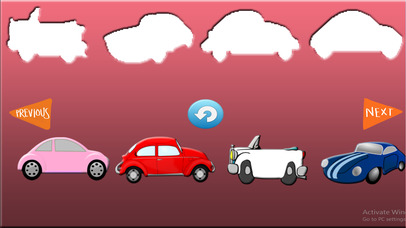 Fun Filled Learning Kids Car Shapes Stencil Puzzle screenshot 3