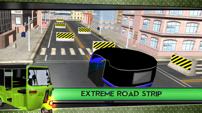 Tuk Tuk Driving Zone Parking Simulator screenshot 3
