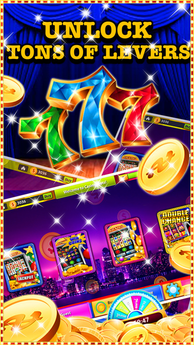 Christmas fun games:Play Xmas Vegas Casino Slots! screenshot 2