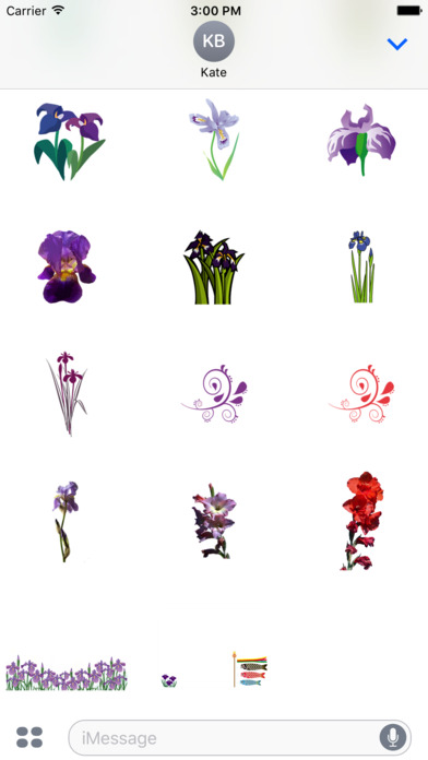 Sticker iris screenshot 3